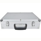 Storage   Display Aluminum Frame Box Case Holds 100 Pcgs Ngc Coin Holders Slabs