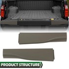 For 11 Thru 16 Ford F250 F350 Ford Flexible Step Tailgate Molding King Ranch Tan