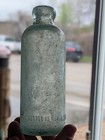    rare    J m  Menkhaus Carlyle Illinois Hutch Soda Bottle