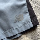 Men   s New Balance Lined Running Shorts Blue Black Small 5    Inseam Nb Dry