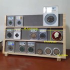Wooden Storage Display Stand Case Box For Pcgs Ngc Graded Coin Slab Holder