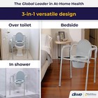 Silla Inodoro Plegable De Noche Que Soporta Personas Que Pesan Hasta 350 Libras