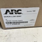 Lot Of 300 New Fastenal Arc 2    100 Grit Ceramic Quick Lok Sanding Disc Wo13623