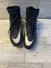 Nike Hypervenom Phelon 3 Df Men s Size 7 5 Soccer Cleats 917764-002 Black white
