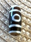 Beautiful Small Tibetan Agate Stone Dzi Vintage Bead With 3 Eyes - G
