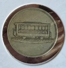     Nevada City Railway Co  One Fare Nevada Mo Trade Token     5 Cents Missouri 