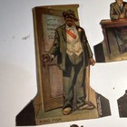1931 Pepsodent Amos N Andy Cardboard Cutouts Stand Ups Complete 6 Pc Lot Advert