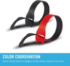 Velcro Brand One-wrap Cable Ties  100pk  8 X 1 2  Black Cord Organization Straps