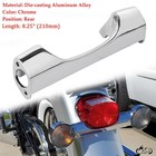 8 25  Short Rear Turn Signal Mount Bracket Chrome For Harley Heritage Softail