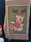 Vintage Miss Cat Wind Up Toy Up Celluloid Modern Toys Occupied Japan W Box