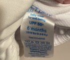 Reusable White Swim Diaper  Iplay   Super Soft Upf60  Size 6months