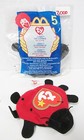 Ty Teenie Beaniebaby  lucky  Mini Ladybug Pristine Clean  nos brand New In Pouch