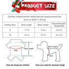 Pet Dog Clothes Warm Sweater Puppy Cat Winter Soft Coral Fleece Xmas Coat