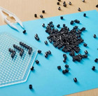 Perler Beads Lot Of 3 Pkgs 1000 Pcs Each  Fuse Iron On Craft New In Black