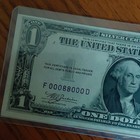 1935b  1 Silver Certificate One Dollar Banknote Note Uncertified
