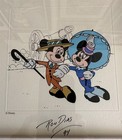 Disney Treasures Nifty Nineties Mickey Mouse 1941 Framed Print Signed By Artist
