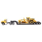 Diecast Masters 1 87 Cat Ct660 Day Cab Lowboy Trailer   163h Motor Grader 84414