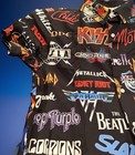Rock N Roll Shirt L Guns N Roses  Aerosmith  Ac dc  Alice Cooper  Kiss  Etc 