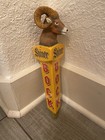 Shiner Bock Spoetzel Brewery Goat Ram Craft Beer Bar Tap Handle Knob Top Damaged