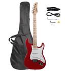 Glarry Basswood Right Handed 22 Frets Gst Electric Guitar With Bag
