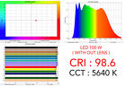 High Cri 95  Ultra Bright 100w Diy Cob Led Daylight 5600k Dc34-36v 2 5a 10000lm