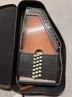 Vintage Chromaharp 15-chord Autoharp Sunburst W  Original Case   Tuning Wrench