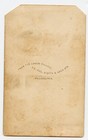Cdv Of Full Standing Civil War Soldier By Larkin Gallery  Philadelphia  Pa