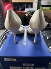 Stuart Weitzman Rosie 85 D orsay Cream Leather Bridal Shoes High Heel Size 6