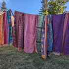 Wholesale Lot Kantha Quilt Indian Vintage Reversible Twin Handmade Blanket 5 Pc