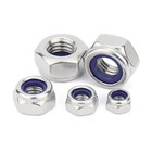 Nyloc Nylon Insert Locking Nuts M3 M4 M5 M6-m20 A4 316 Stainless Steel Din 985