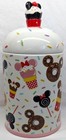 Disney Mickey Mouse Sweet Treats Ice Cream Donuts Sprinkles Cookie Jar - New