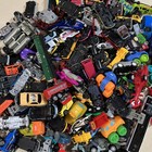 Lot Of 40 Random Mixed Toy Cars Trucks Vehicles Plastic Diecast Used                