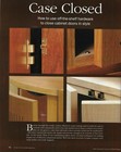 Fine Woodworking Magazine Dovetails Dining Table Door Latches Spray Finishing  