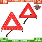 Emergency Safety Warning Triangle Kit   Road Safety Triangle With Warning Lights