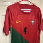 Portugal National Team 2022 2024 Home Football Soccer Shirt Jersey Nike Size M