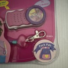 Vtg Barbie Clock Radio Keychain Micro Electronics Lights N  Sounds Mini 90s New