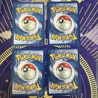 Pokemon Card Lot Of 4 Vintage Cards  arcanine  Wigglytuff And More 
