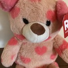 Russ Jazwares 2025 Pink Hearts Bear Stuffed Animal Toy Doll Walmart Claw Machine