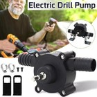 Hand Electric Drill Drive Self Priming Powered Oil Fluid Water Transfer Pump Us