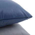 12  - 28  Plain Faux Leather Cushion Cover Throw Pillow Cases Sofa Home Decor