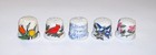 Vintage Thimble Lot Of 21 - Mixed Metal  Ceramic  Plastic