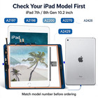 For Ipad 7 8  7th 8th Gen  Screen Replacement Digitizer Touch Glass 10 2  Home