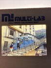 35mm Action Train Slide Vintage Lugano Switzerland Funicolare Degli Angeli Depot