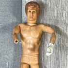 Vintage 1972 Original Ideal Evel Knievel 7  Action Figure Red Cycle Suit