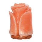 Beautiful Flower Shape Himalayan Salt Lamp   Authentic And Hand Carved
