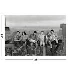 Friends - Tv Show Poster   Print - Siting Above Manhattan  36  X 24  
