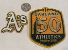 2-oakland Athletics  a s  Embroidered Iron On Patches 4   x 3      2   x 2    Beautiful 