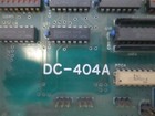 Tel Tokyo Furnace Card Cage With Dc-404a Pcb  Used