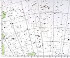 1950 Star Map Chart - Caelum Reticulum Fornax Pheonix - Constellations Universe