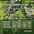 Natural Rock Seiryu Stones For Terrarium Aquascaping 1lb 2-4inches